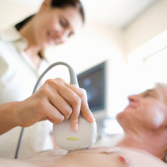 Vid en ekokardiografi